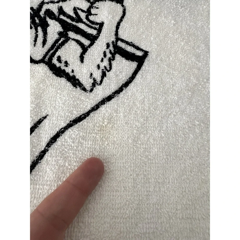 Vtg Alpha Delta Pi Sorority Towel 1983 Beach Party 58